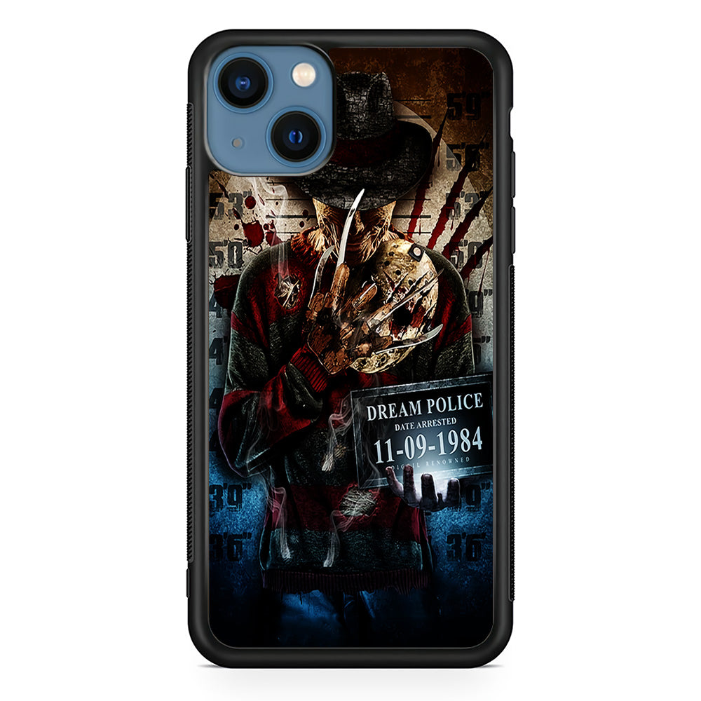 Freddy Krueger Art Poster iPhone 13 Case-Phone Case-Rubber Black (2D Case)-Altracase