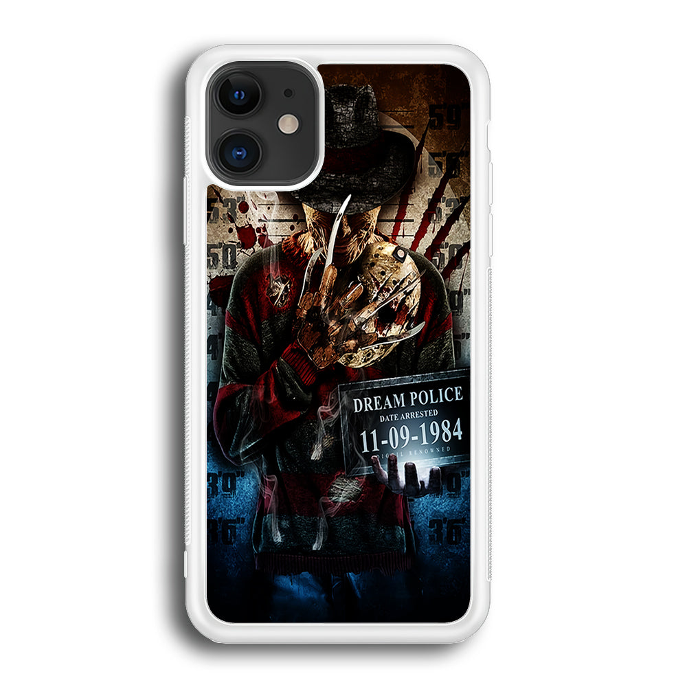 Freddy Krueger Art Poster iPhone 12 Case-Phone Case-Rubber White (2D Case)-Altracase