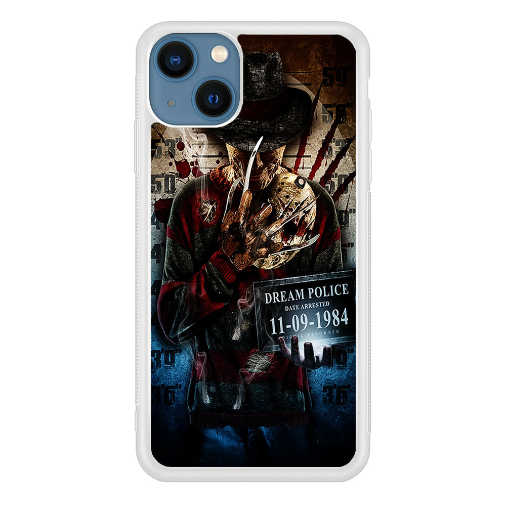 Freddy Krueger Art Poster iPhone 13 Case-Phone Case-Rubber White (2D Case)-Altracase