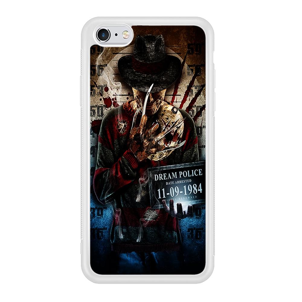 Freddy Krueger Art Poster iPhone 6 | 6s Case-Phone Case-Rubber White (2D Case)-Altracase