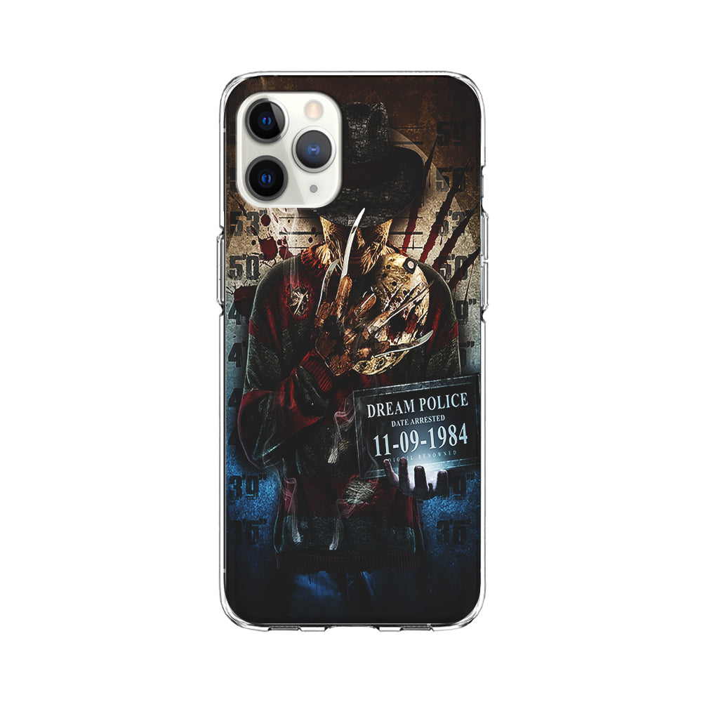 Freddy Krueger Art Poster iPhone 11 Pro Max Case-Phone Case-Clear Soft Case-Altracase
