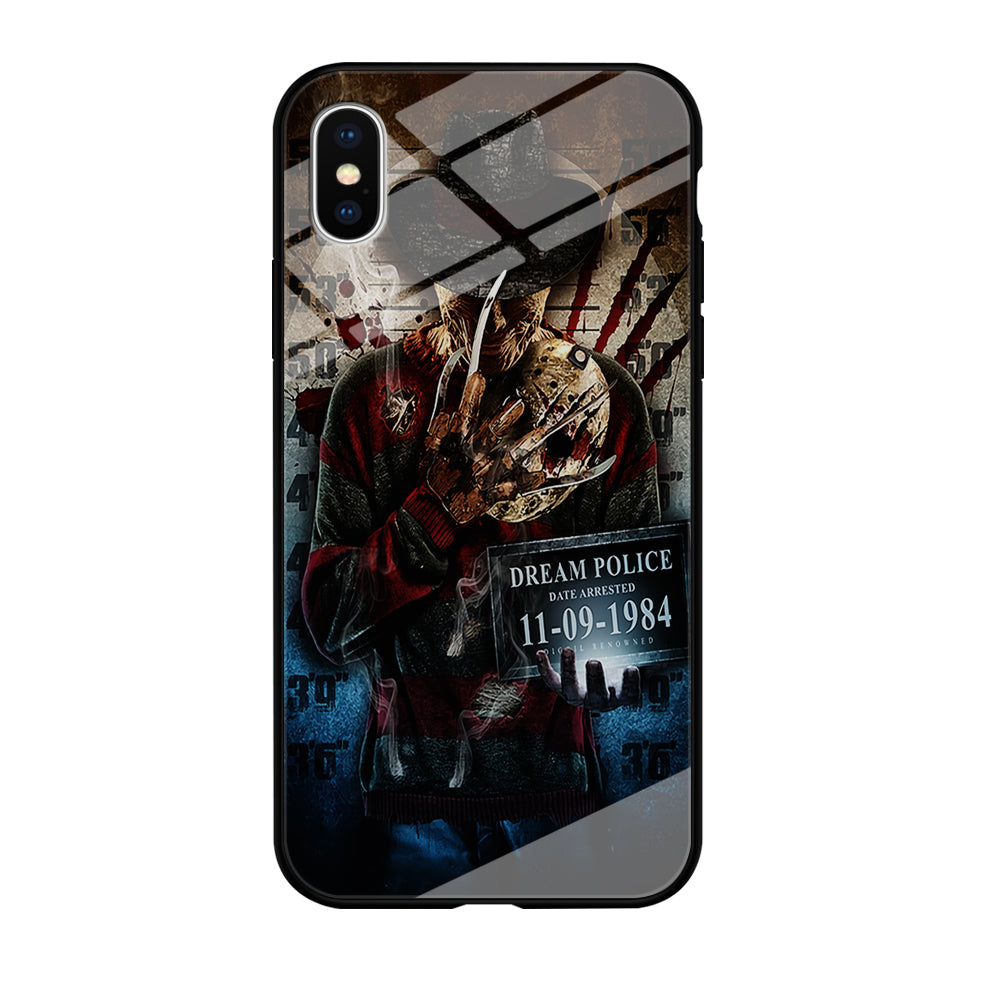 Freddy Krueger Art Poster iPhone X Case-Phone Case-Tempered Glass Case-Altracase
