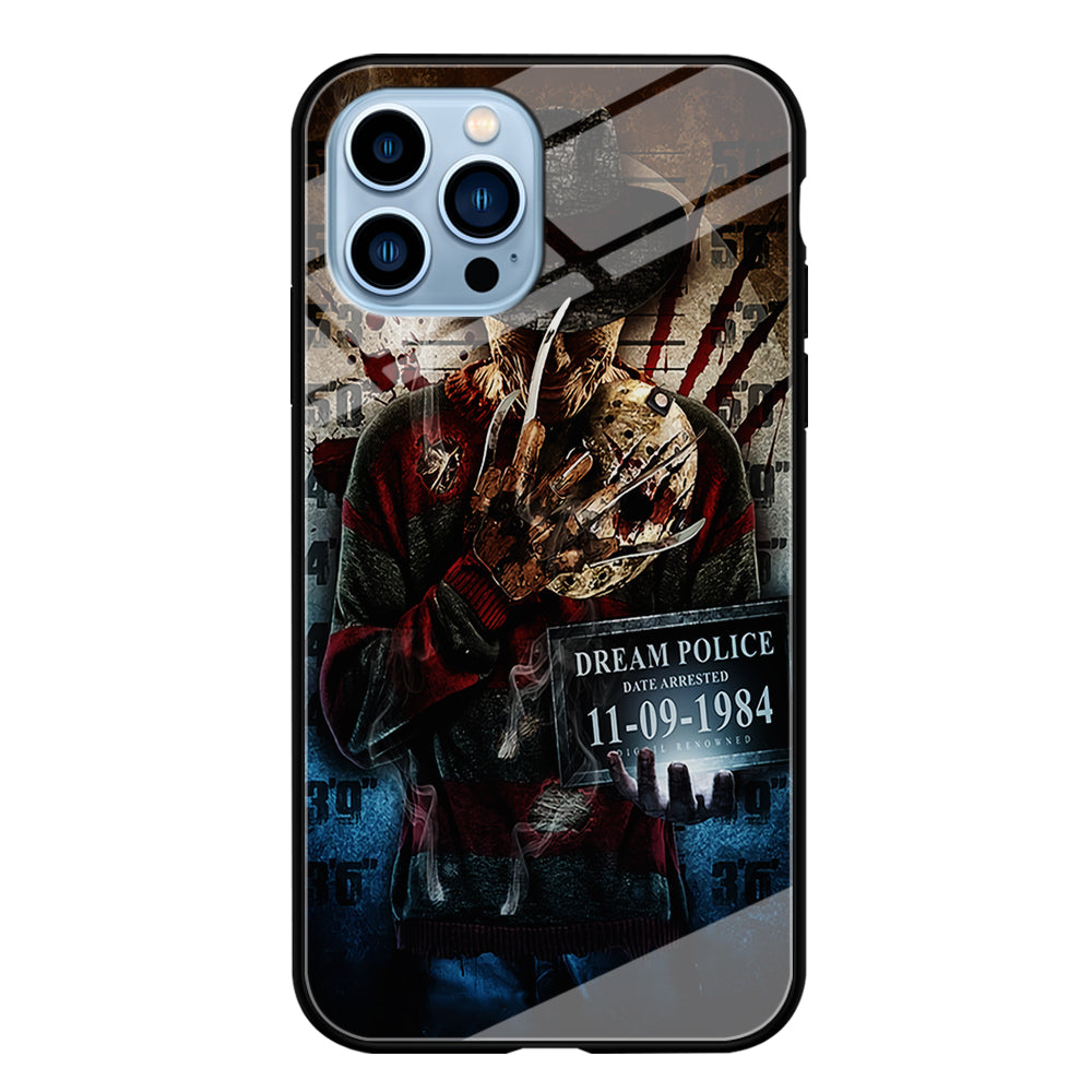 Freddy Krueger Art Poster iPhone 15 Pro Max Case-Phone Case-Tempered Glass Case-Altracase