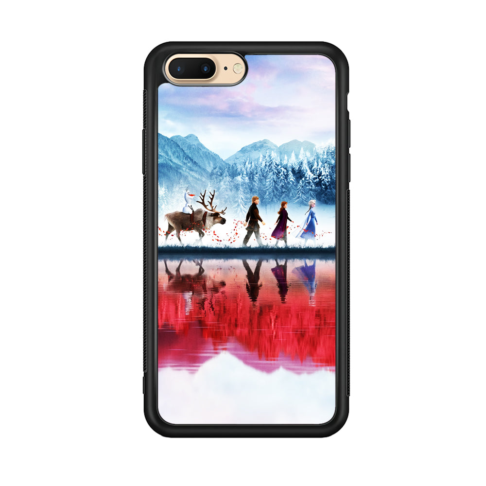 Frozen 2 Poster iPhone 8 Plus Case-Phone Case-Rubber Black (2D Case)-Altracase