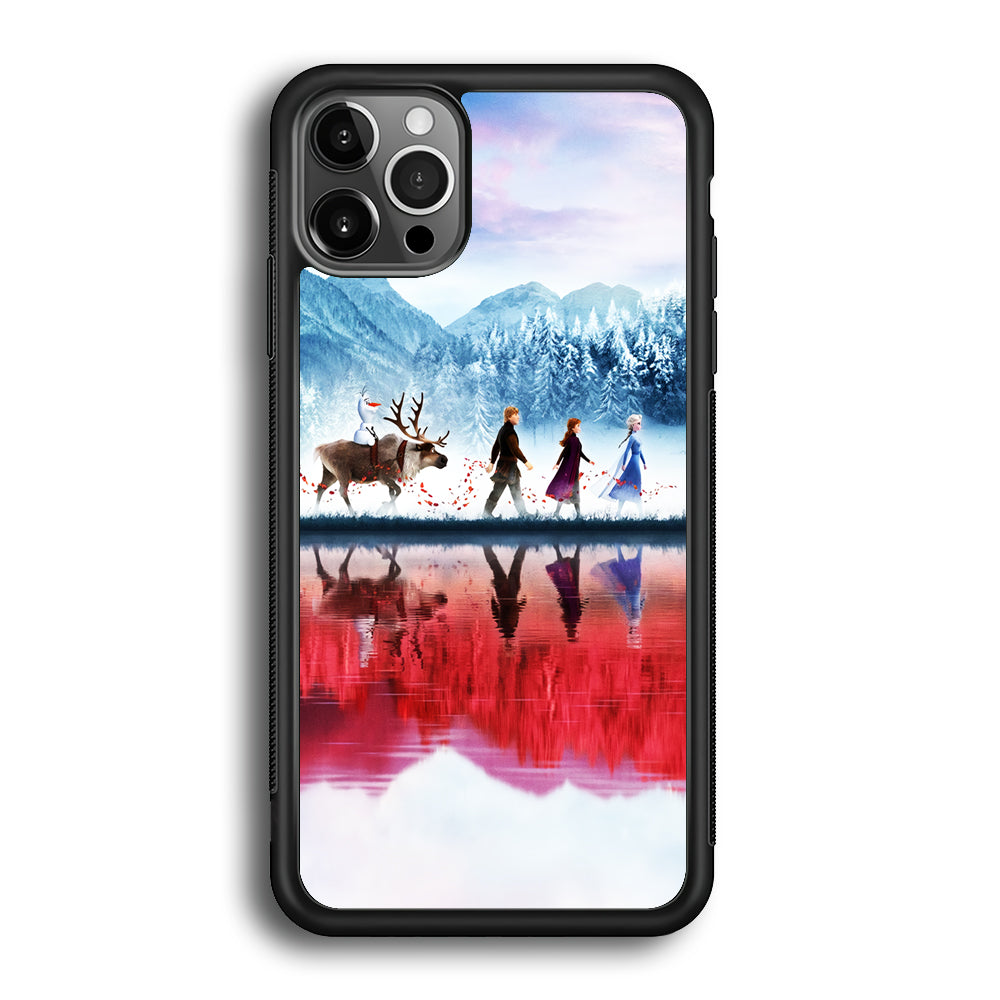 Frozen 2 Poster iPhone 12 Pro Max Case-Phone Case-Rubber Black (2D Case)-Altracase