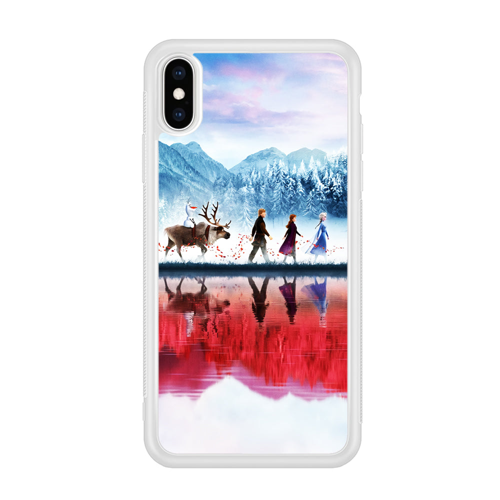 Frozen 2 Poster iPhone Xs Case-Phone Case-Rubber White (2D Case)-Altracase