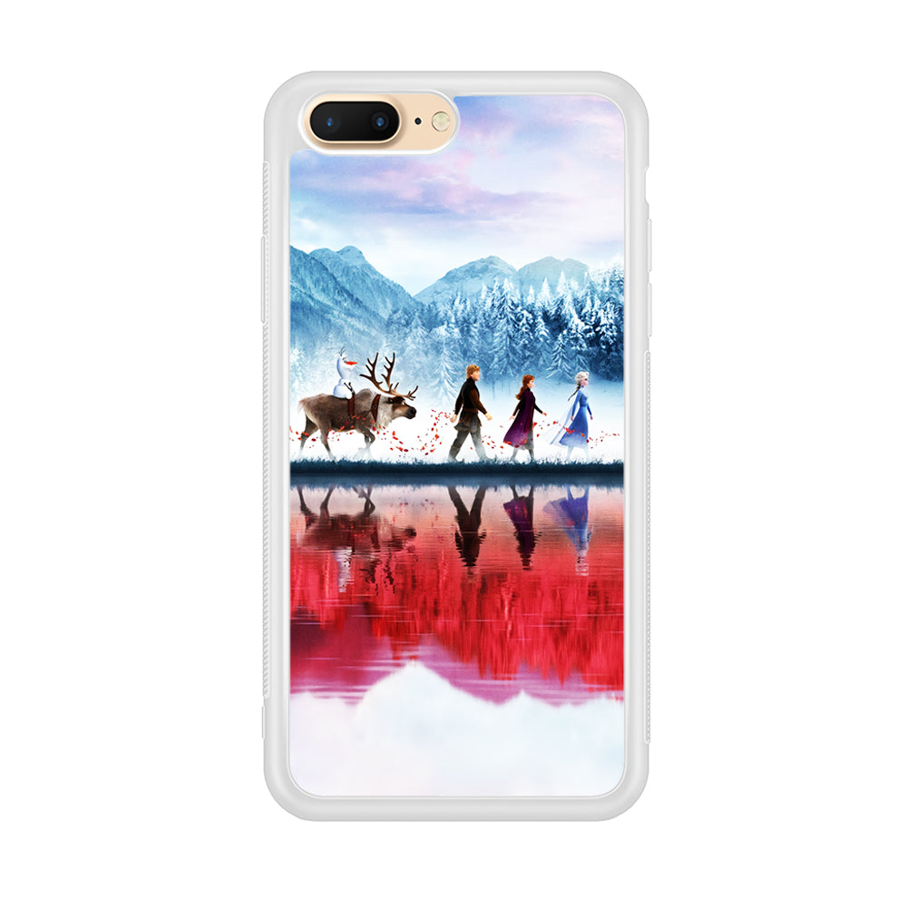 Frozen 2 Poster iPhone 8 Plus Case-Phone Case-Rubber White (2D Case)-Altracase