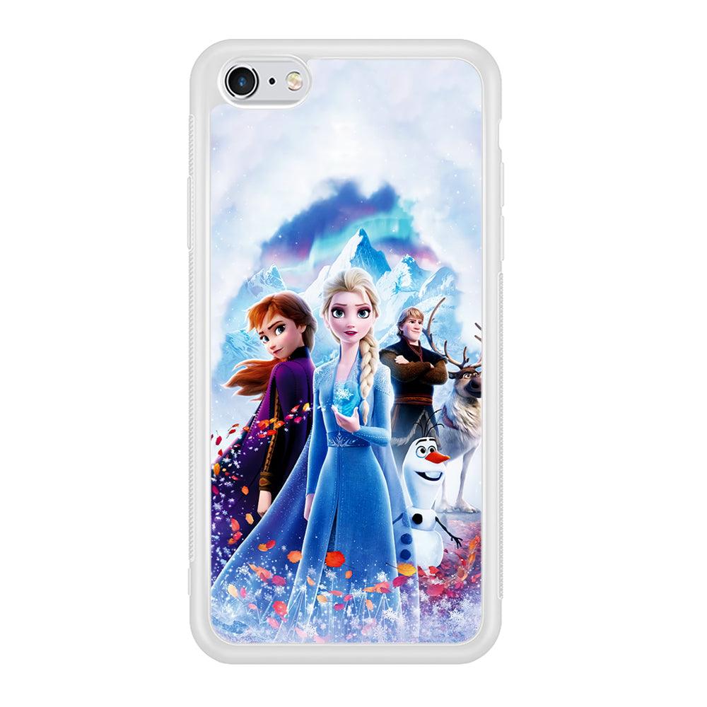 Frozen All Characters iPhone 6 | 6s Case-Phone Case-Rubber White (2D Case)-Altracase