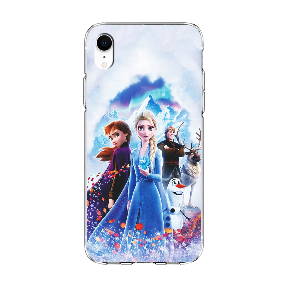 Frozen All Character iPhone XR Case-Phone Case-Clear Soft Case-Altracase
