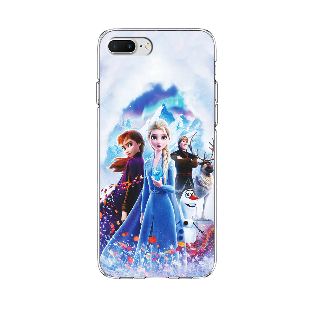 Frozen All Characters Phone 8 Plus Case-Phone Case-Clear Soft Case-Altracase