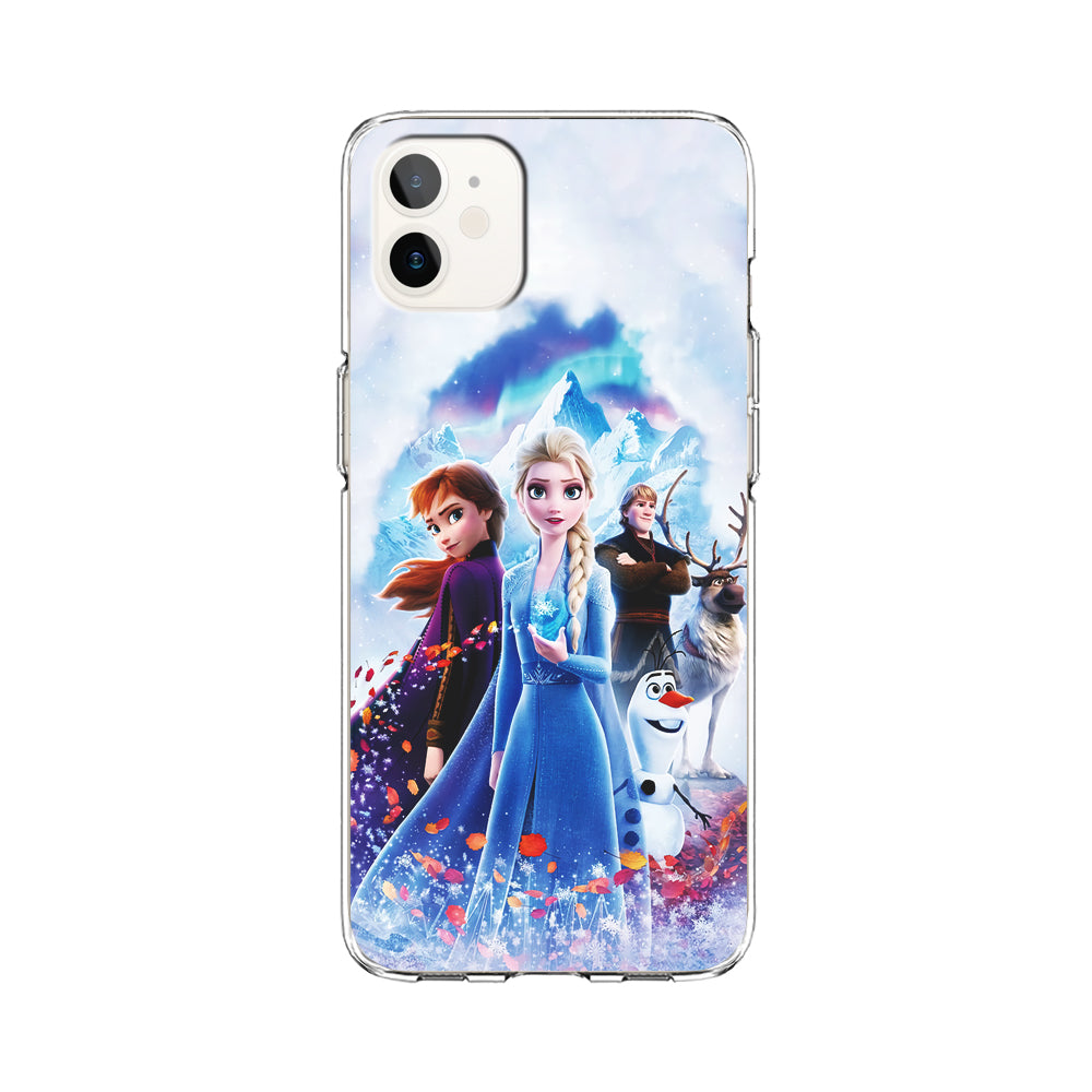 Frozen All Characters iPhone 12 Case-Phone Case-Clear Soft Case-Altracase
