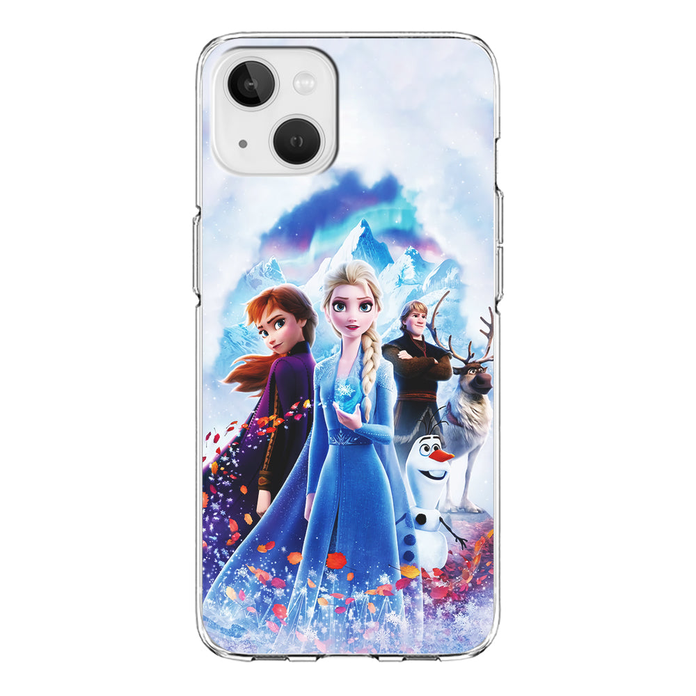 Frozen All Characters iPhone 13 Mini Case-Phone Case-Clear Soft Case-Altracase