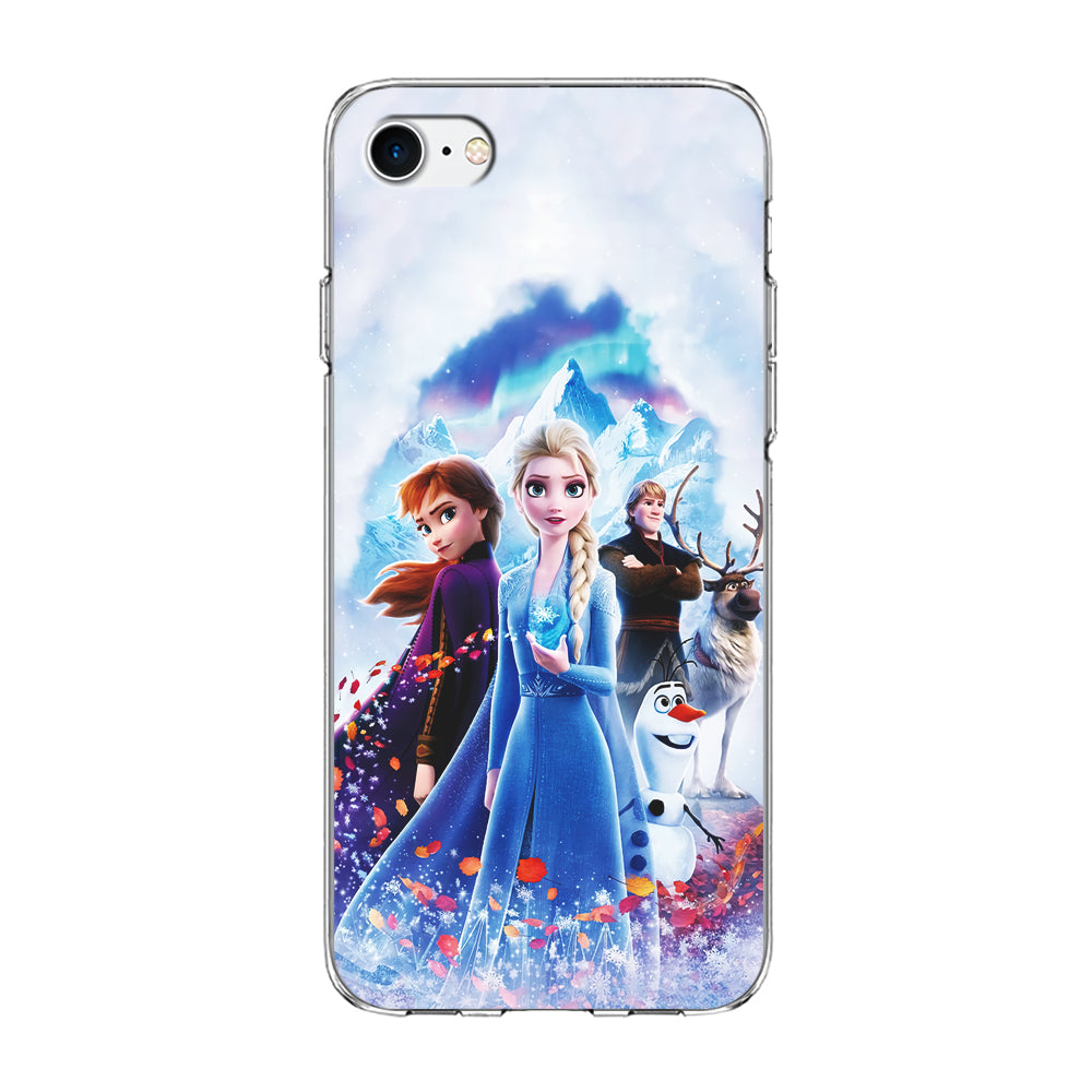 Frozen All Characters iPhone SE 2020 Case-Phone Case-Clear Soft Case-Altracase