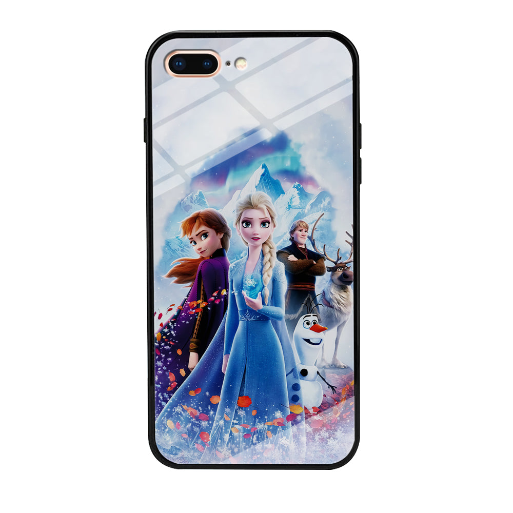 Frozen All Characters Phone 8 Plus Case-Phone Case-Tempered Glass Case-Altracase
