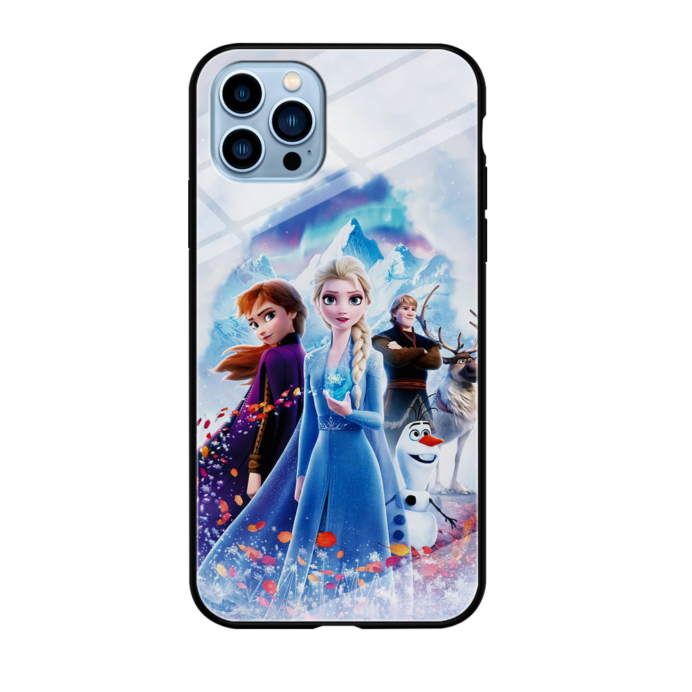Frozen All Characters iPhone 12 Pro Max Case-Phone Case-Tempered Glass Case-Altracase