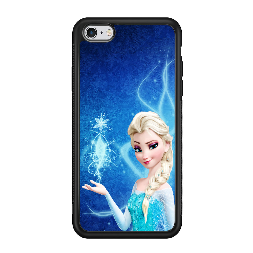 Frozen Elsa Art iPhone 6 Plus | 6s Plus Case-Phone Case-Rubber Black (2D Case)-Altracase