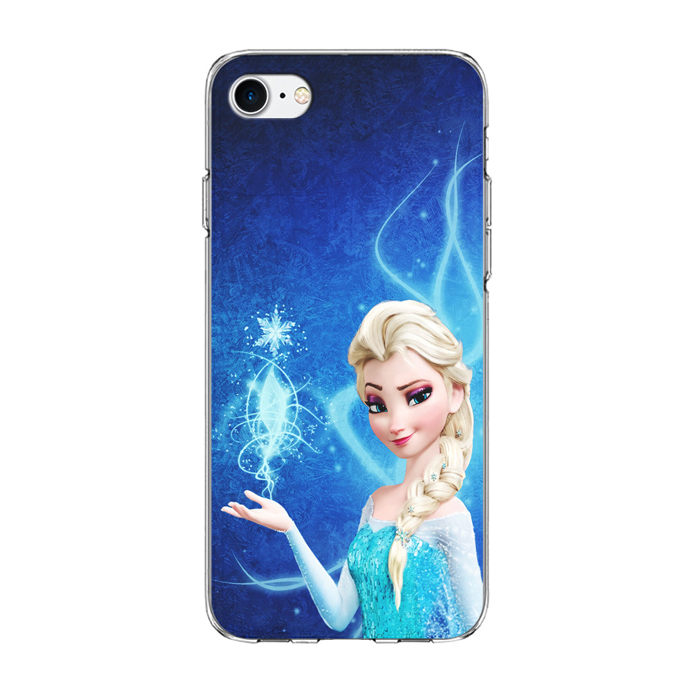 Frozen Elsa Art iPhone 7 Case-Phone Case-Clear Soft Case-Altracase