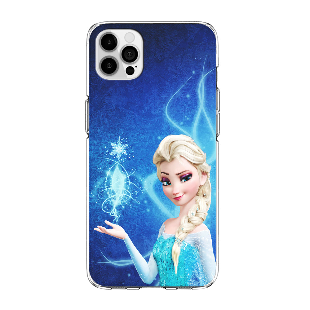 Frozen Elsa Art iPhone 15 Pro Case-Phone Case-Clear Soft Case-Altracase