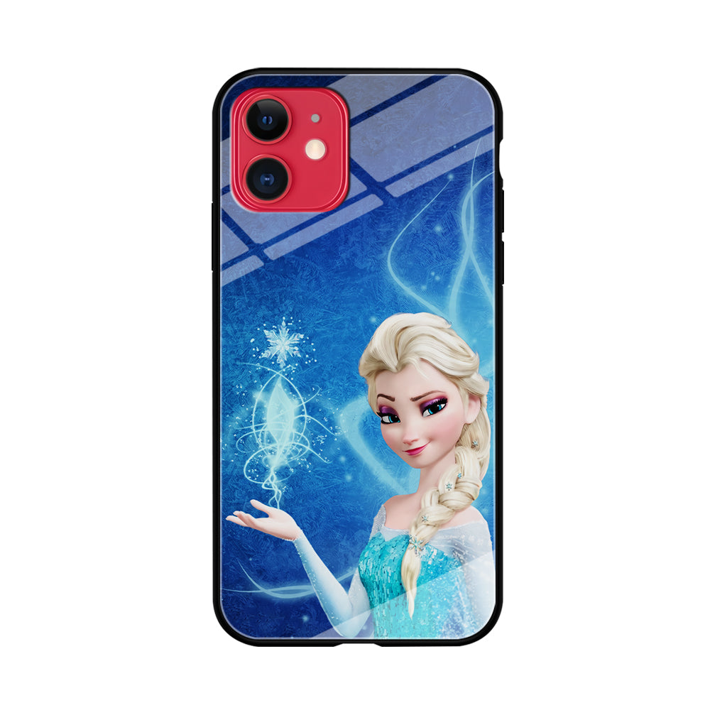 Frozen Elsa Art iPhone 11 Case-Phone Case-Tempered Glass Case-Altracase