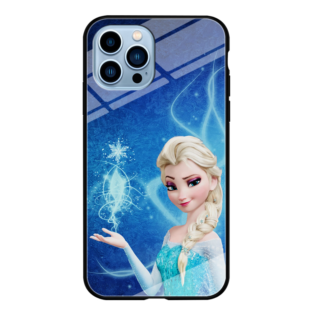 Frozen Elsa Art iPhone 15 Pro Max Case-Phone Case-Tempered Glass Case-Altracase