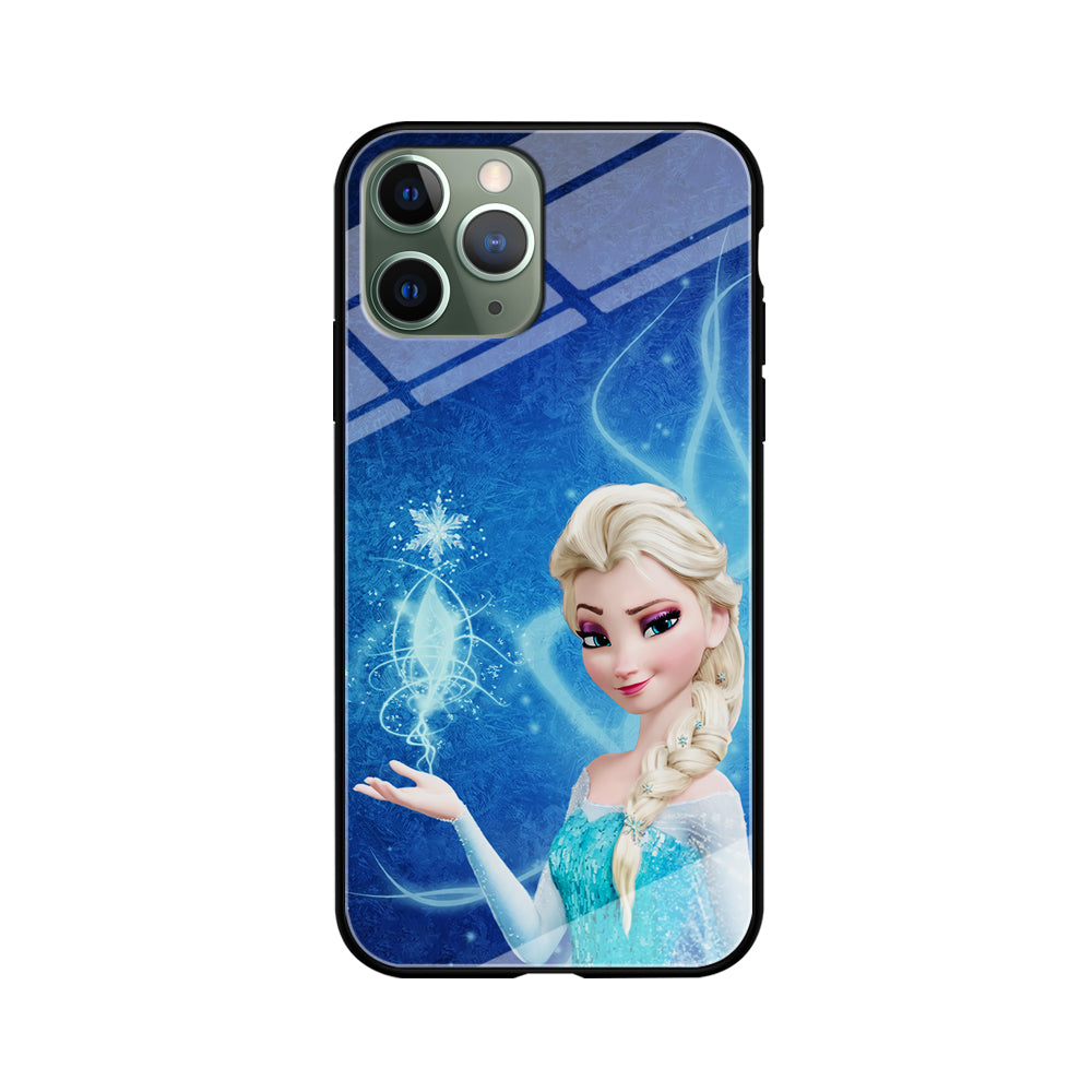 Frozen Elsa Art iPhone 11 Pro Max Case-Phone Case-Tempered Glass Case-Altracase