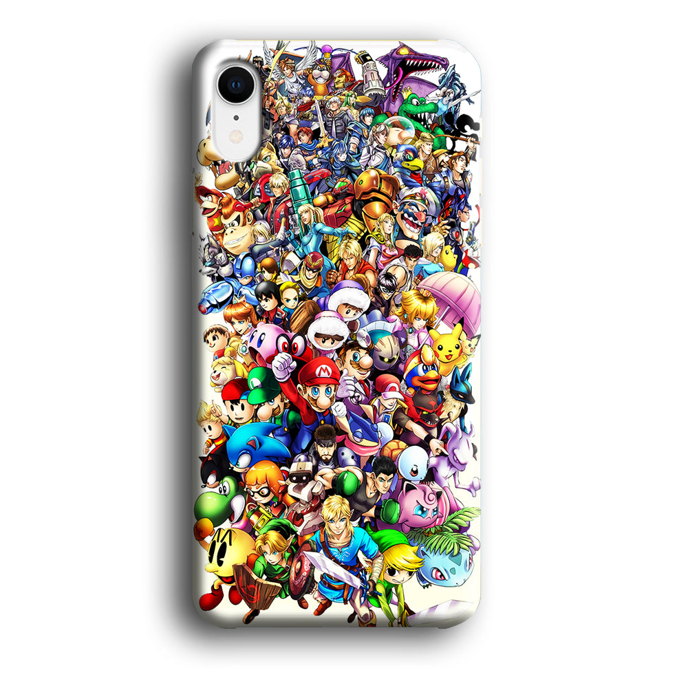 Game Characters 90s iPhone XR Case-Phone Case-3D Case-Altracase