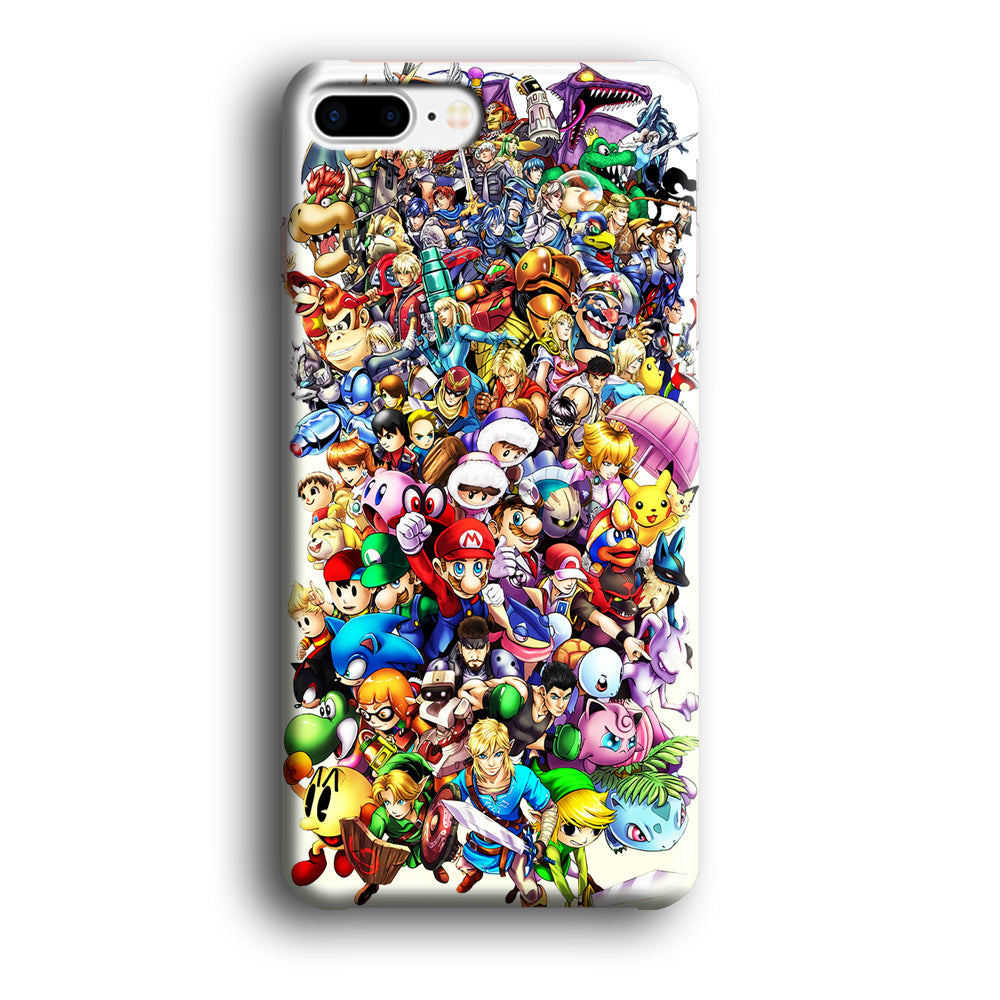 Game Characters 90s iPhone 8 Plus Case-Phone Case-3D Case-Altracase