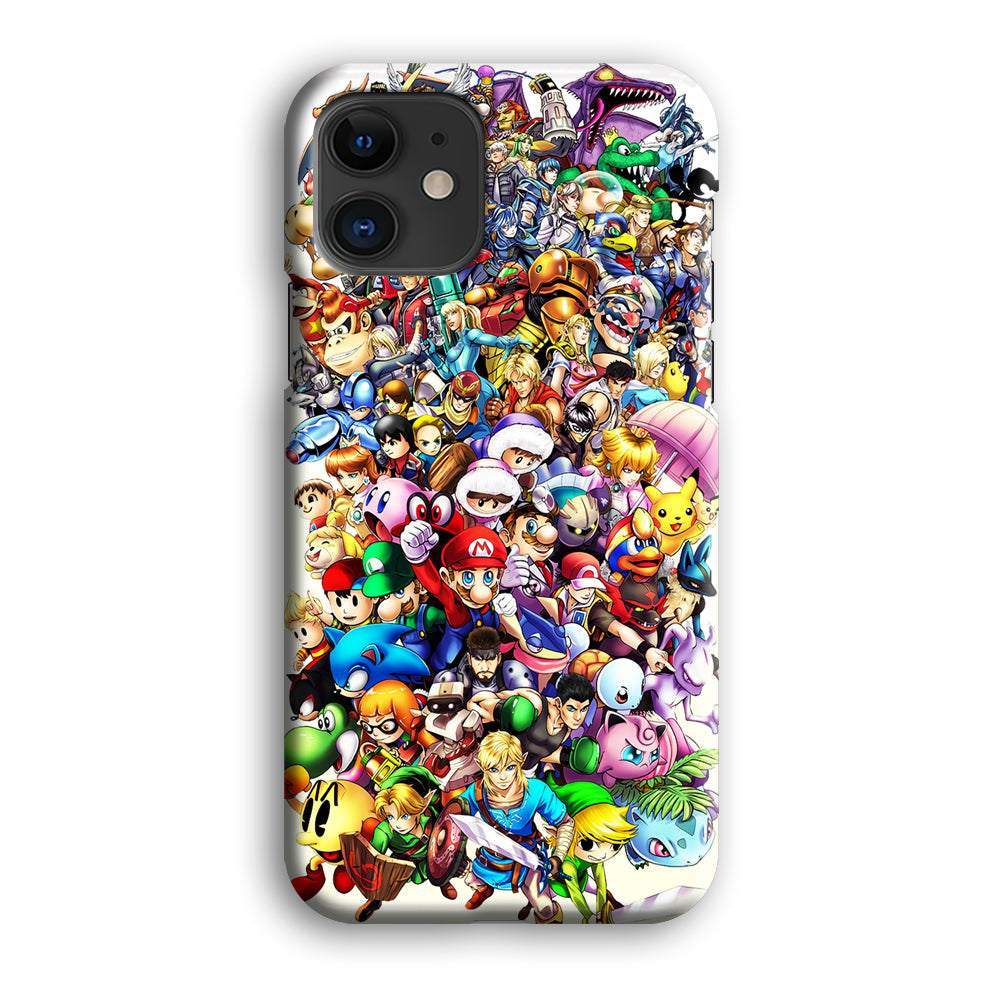Game Characters 90s iPhone 12 Case-Phone Case-3D Case-Altracase