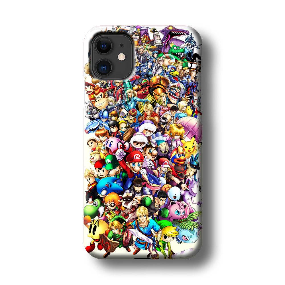 Game Characters 90s iPhone 11 Case-Phone Case-3D Case-Altracase