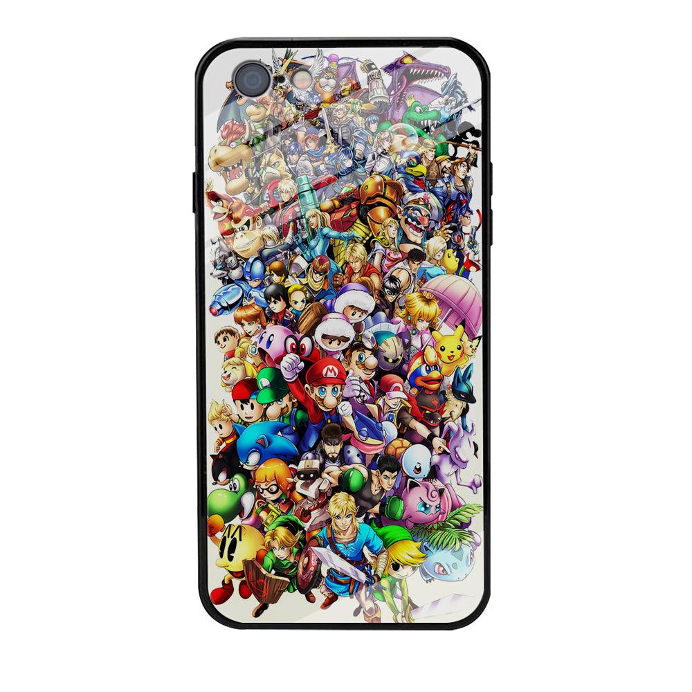 Game Characters 90s iPhone 6 | 6s Case-Phone Case-Tempered Glass Case-Altracase