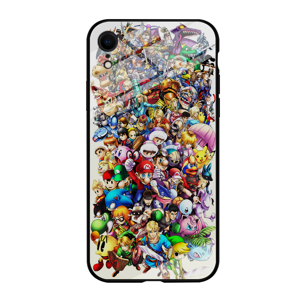 Game Characters 90s iPhone XR Case-Phone Case-Tempered Glass Case-Altracase