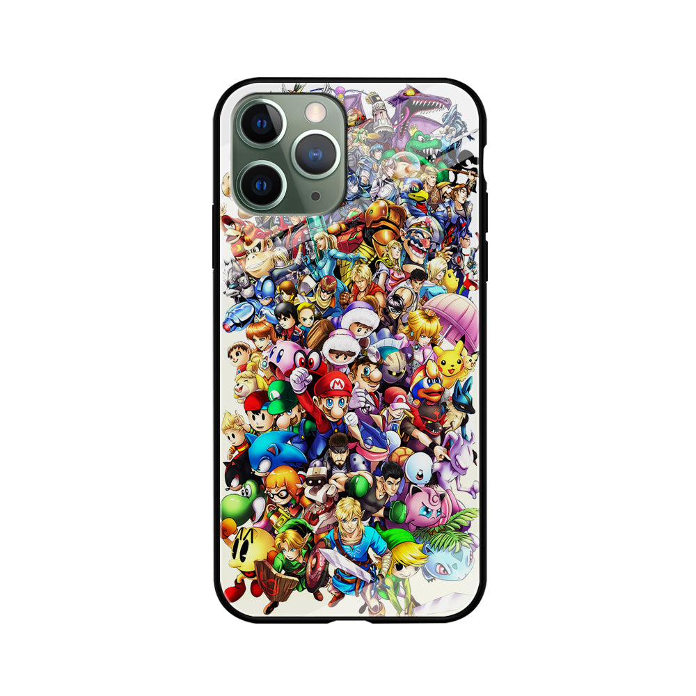 Game Characters 90s iPhone 11 Pro Max Case-Phone Case-Tempered Glass Case-Altracase