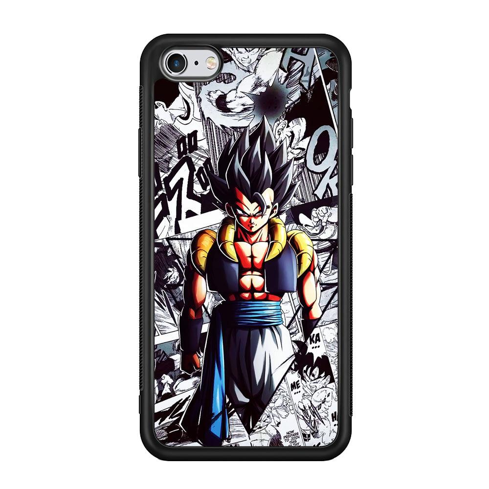 Gogeta Comic Collage iPhone 6 | 6s Case-Phone Case-Rubber Black (2D Case)-Altracase