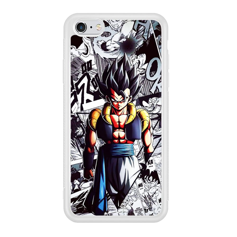 Gogeta Comic Collage iPhone 6 | 6s Case-Phone Case-Rubber White (2D Case)-Altracase
