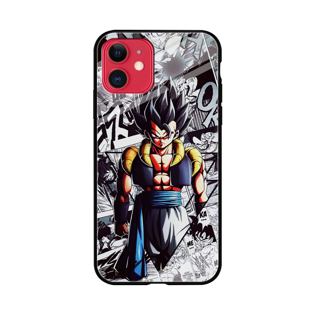 Gogeta Comic Collage iPhone 11 Case-Phone Case-Tempered Glass Case-Altracase