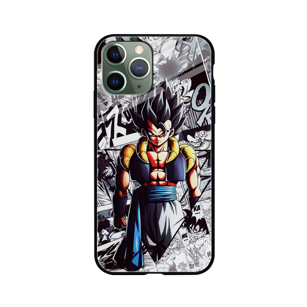 Gogeta Comic Collage iPhone 11 Pro Max Case-Phone Case-Tempered Glass Case-Altracase