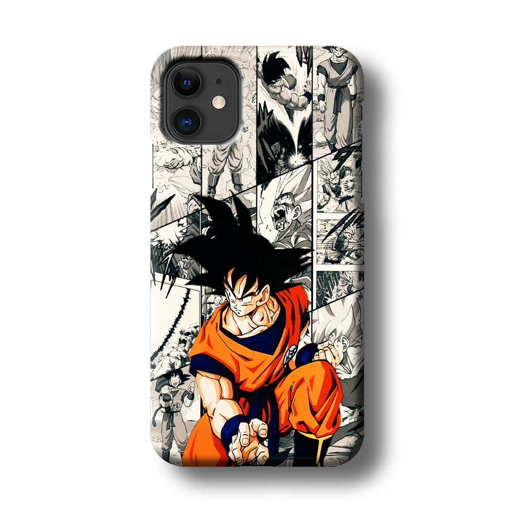 Goku Comic Collage iPhone 11 Case-Phone Case-3D Case-Altracase