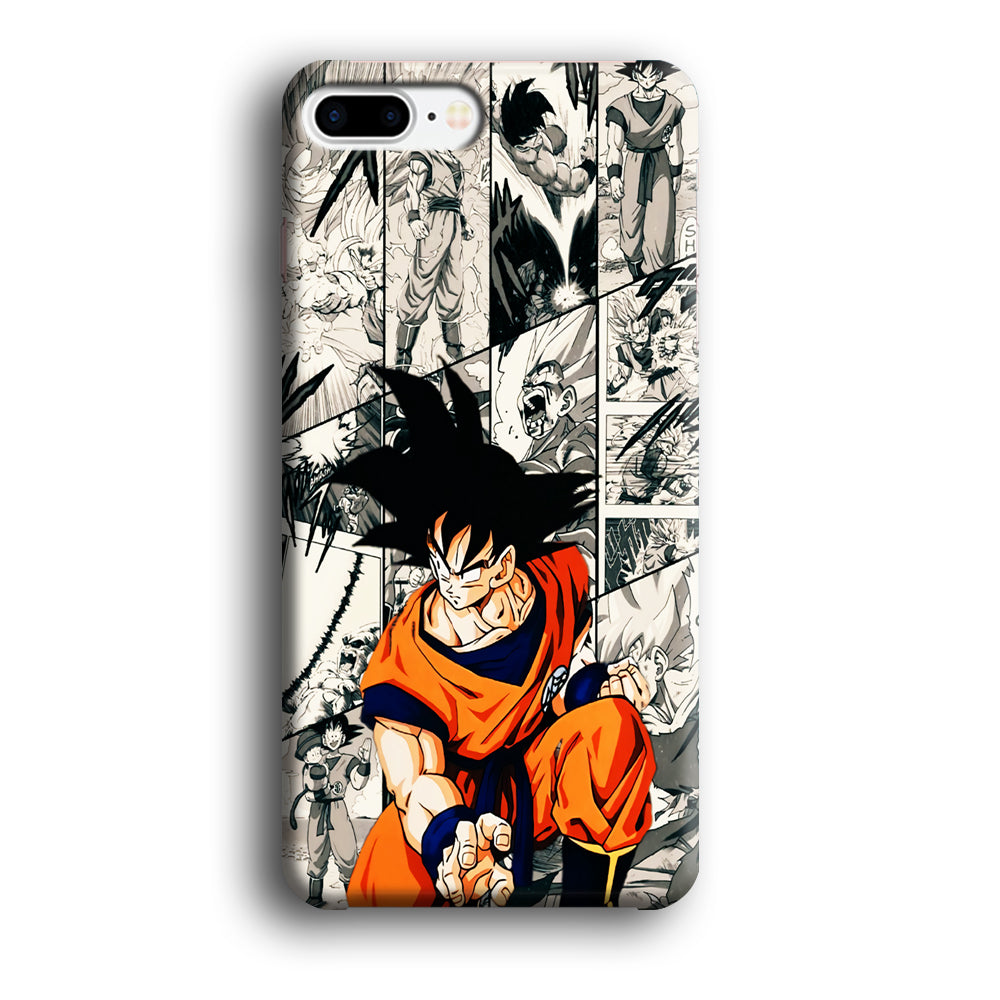 Goku Comic Collage iPhone 7 Plus Case-Phone Case-3D Case-Altracase