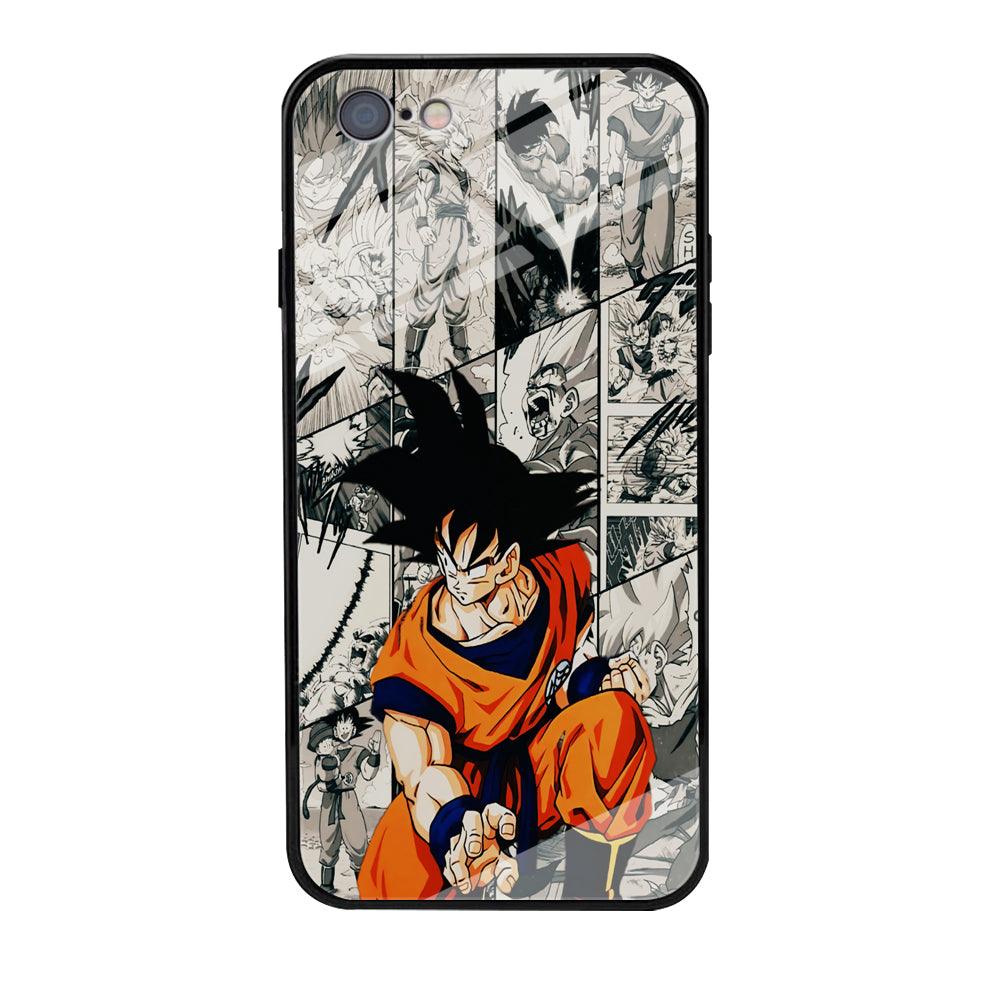 Goku Comic Collage iPhone 6 | 6s Case-Phone Case-Tempered Glass Case-Altracase