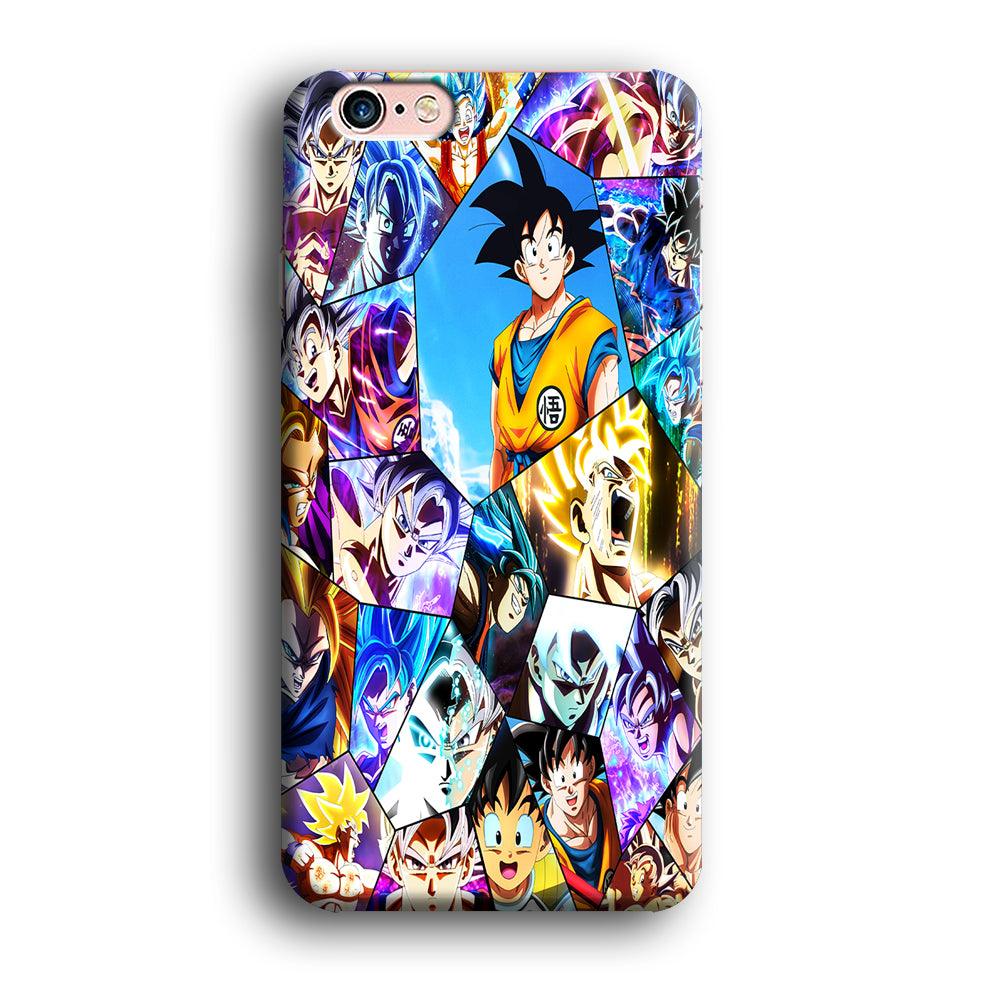 Goku Evolution Collage iPhone 6 | 6s Case-Phone Case-3D Case-Altracase