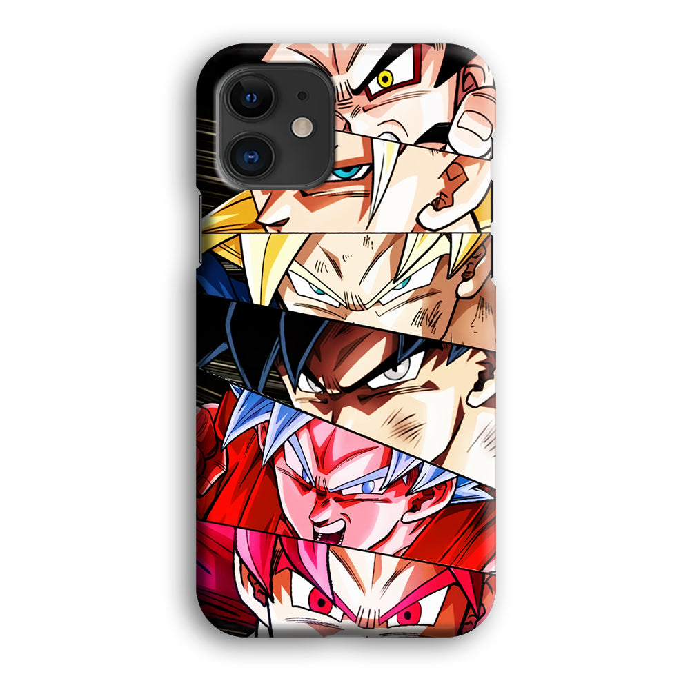 Goku's Eyes Collection Dragon Ball iPhone 12 Mini Case-Phone Case-3D Case-Altracase