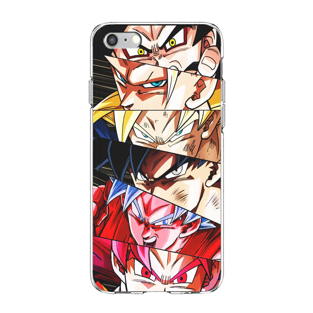 Goku's Eyes Collection Dragon Ball iPhone 6 Plus | 6s Plus Case-Phone Case-Clear Soft Case-Altracase