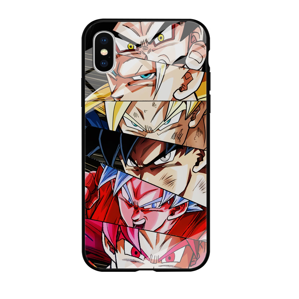 Goku's Eyes Collection Dragon Ball iPhone Xs Max Case-Phone Case-Tempered Glass Case-Altracase