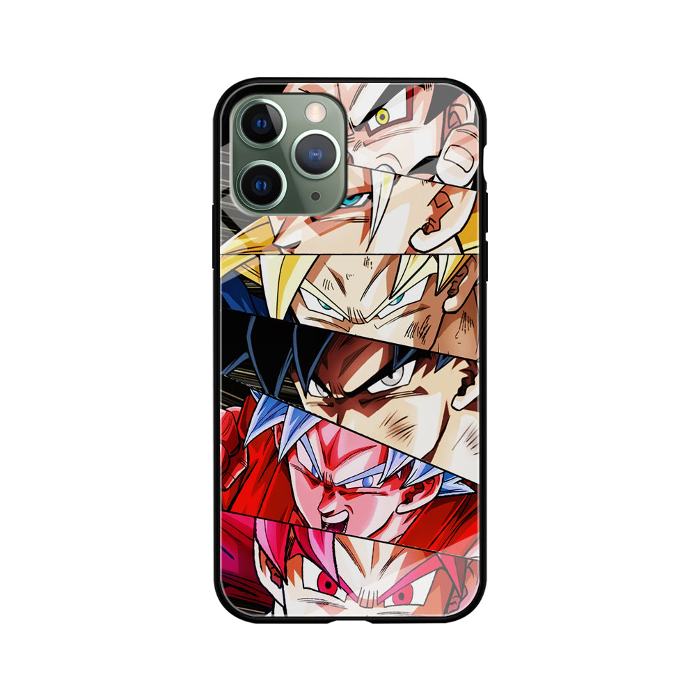 Goku's Eyes Collection Dragon Ball iPhone 11 Pro Max Case-Phone Case-Tempered Glass Case-Altracase