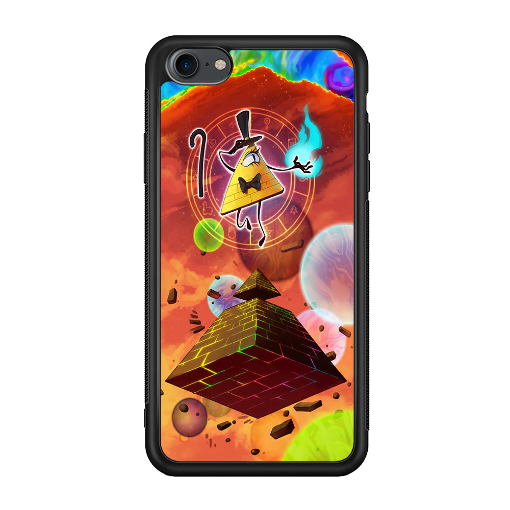 Gravity Falls Bill Cipher Art iPhone 7 Case-Phone Case-Rubber Black (2D Case)-Altracase