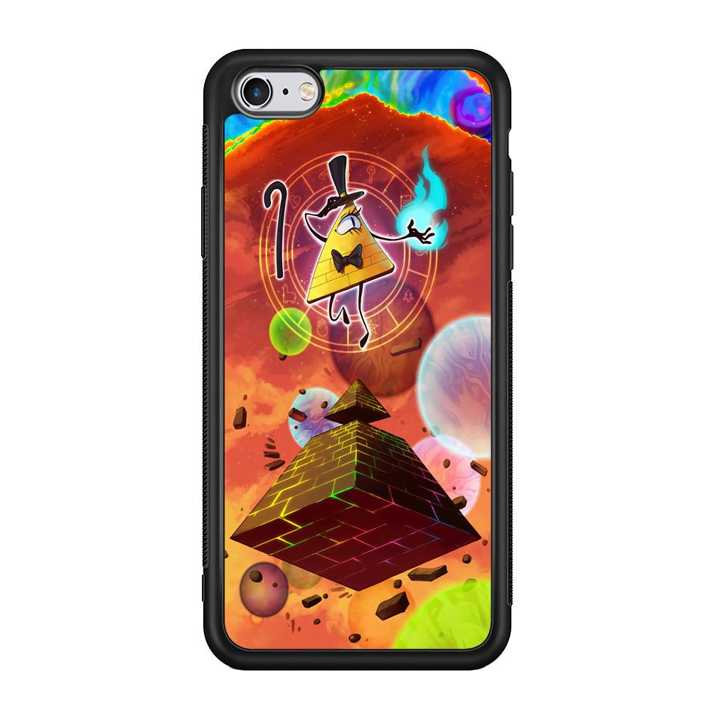 Gravity Falls Bill Cipher Art iPhone 6 | 6s Case-Phone Case-Rubber Black (2D Case)-Altracase