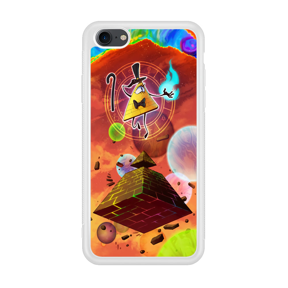 Gravity Falls Bill Cipher Art iPhone 7 Case-Phone Case-Rubber White (2D Case)-Altracase