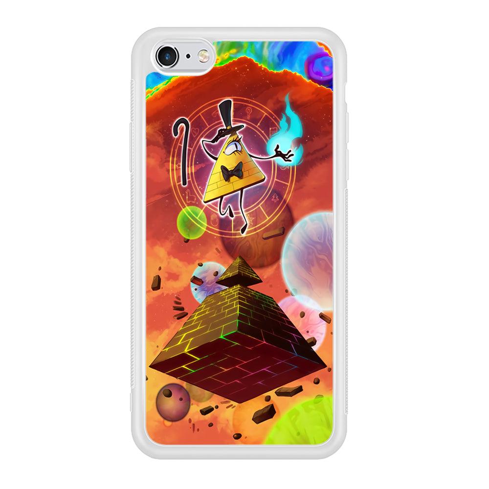 Gravity Falls Bill Cipher Art iPhone 6 | 6s Case-Phone Case-Rubber White (2D Case)-Altracase