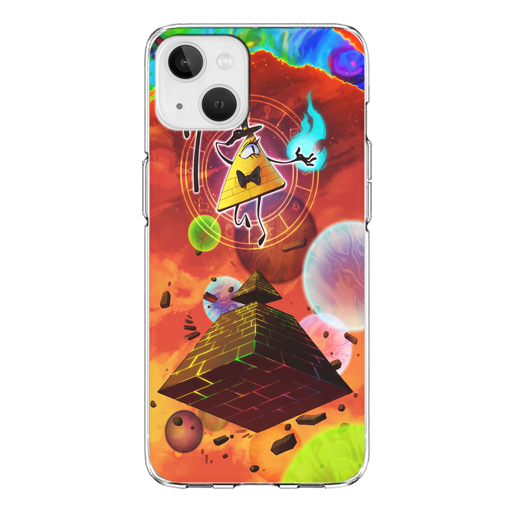 Gravity Falls Bill Cipher Art iPhone 13 Mini Case-Phone Case-Clear Soft Case-Altracase