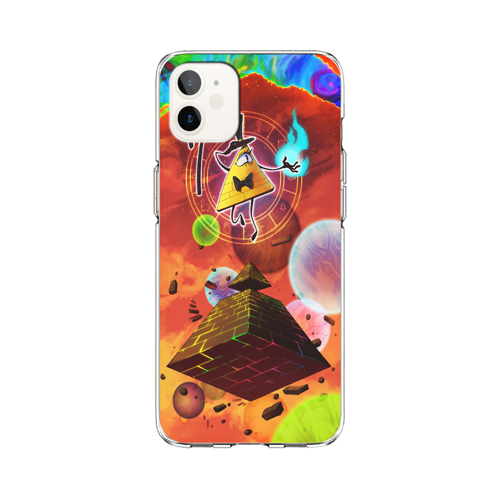 Gravity Falls Bill Cipher Art iPhone 12 Case-Phone Case-Clear Soft Case-Altracase